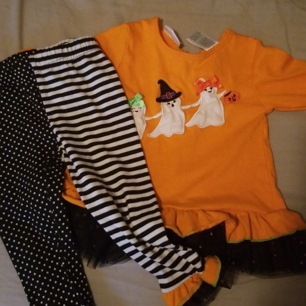 2T Halloween Outfit 2pc